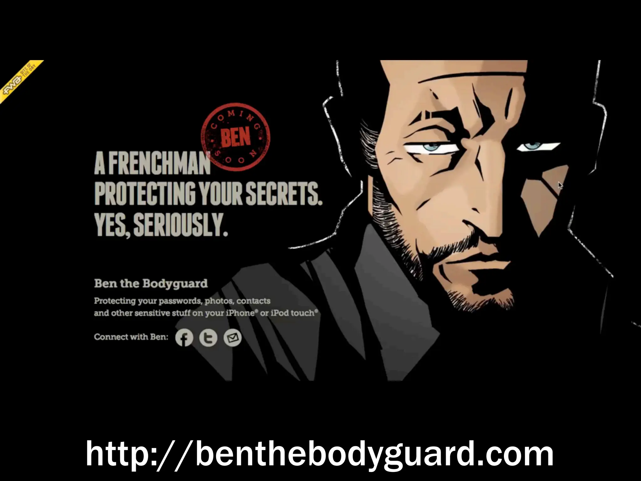 http://benthebodyguard.com
 