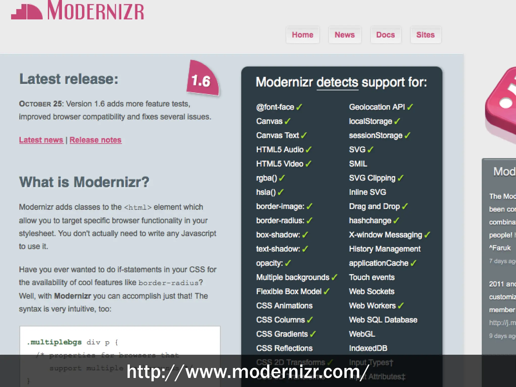 http://www.modernizr.com/
 