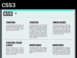 CSS3
 