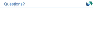 Questions?
 