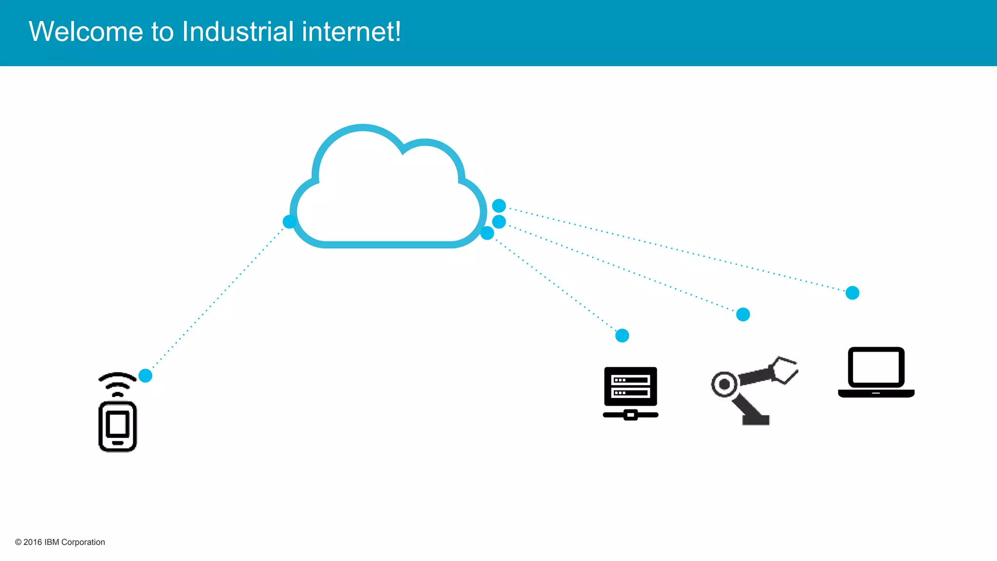 © 2016 IBM Corporation© 2016 IBM Corporation
Welcome to Industrial internet!
 