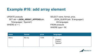 Moving to hybrid relational/JSON data models | PDF