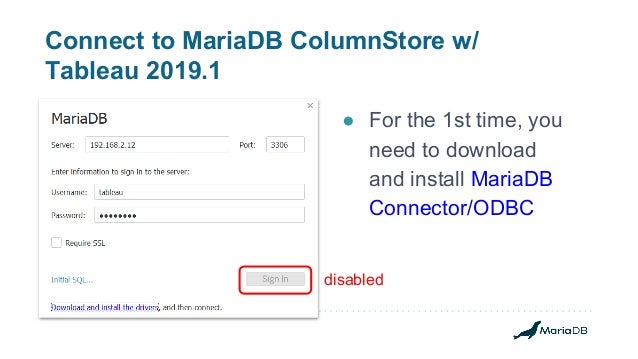 Yum install mariadbconnectorodbc