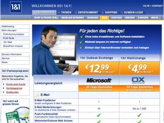 1&1 MailXchange - Open Source SaaS © 2007 Rafael Laguna de la Vera 