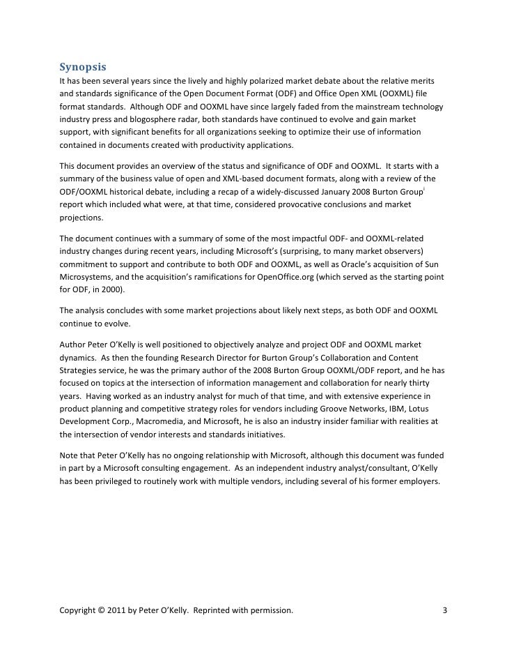 revisiting open document format and office open xml the quiet revolu document format