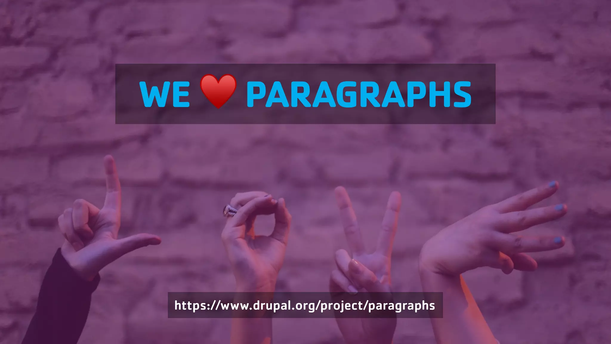 WE ♥ PARAGRAPHS https://www.drupal.org/project/paragraphs 
