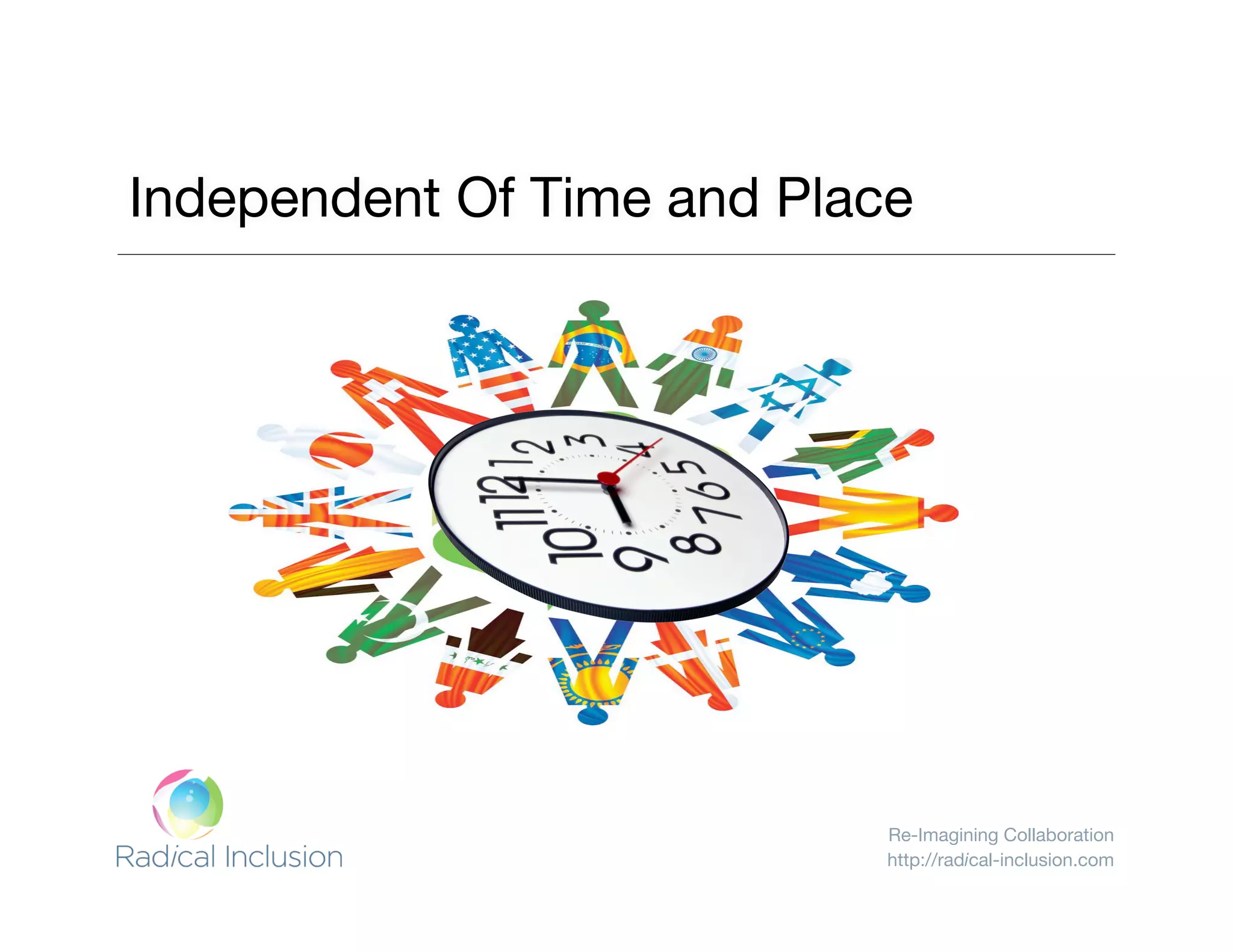 Re-Imagining Collaboration
http://radical-inclusion.com
 