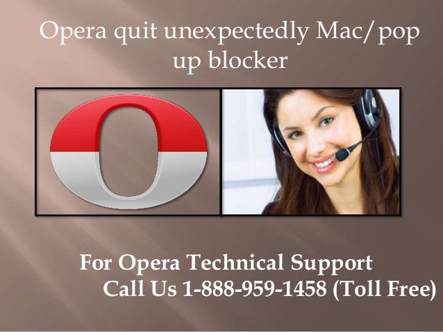 pop up blocker for opera mac