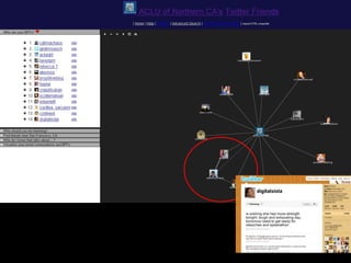 Bridge:Uses social media to close the gap between online/offline