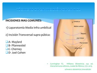 GENERALIDADES SOBRE LA CESAREA, RESIDENCIA DE GINECOLOGIA Y OBSTETRICIA ...