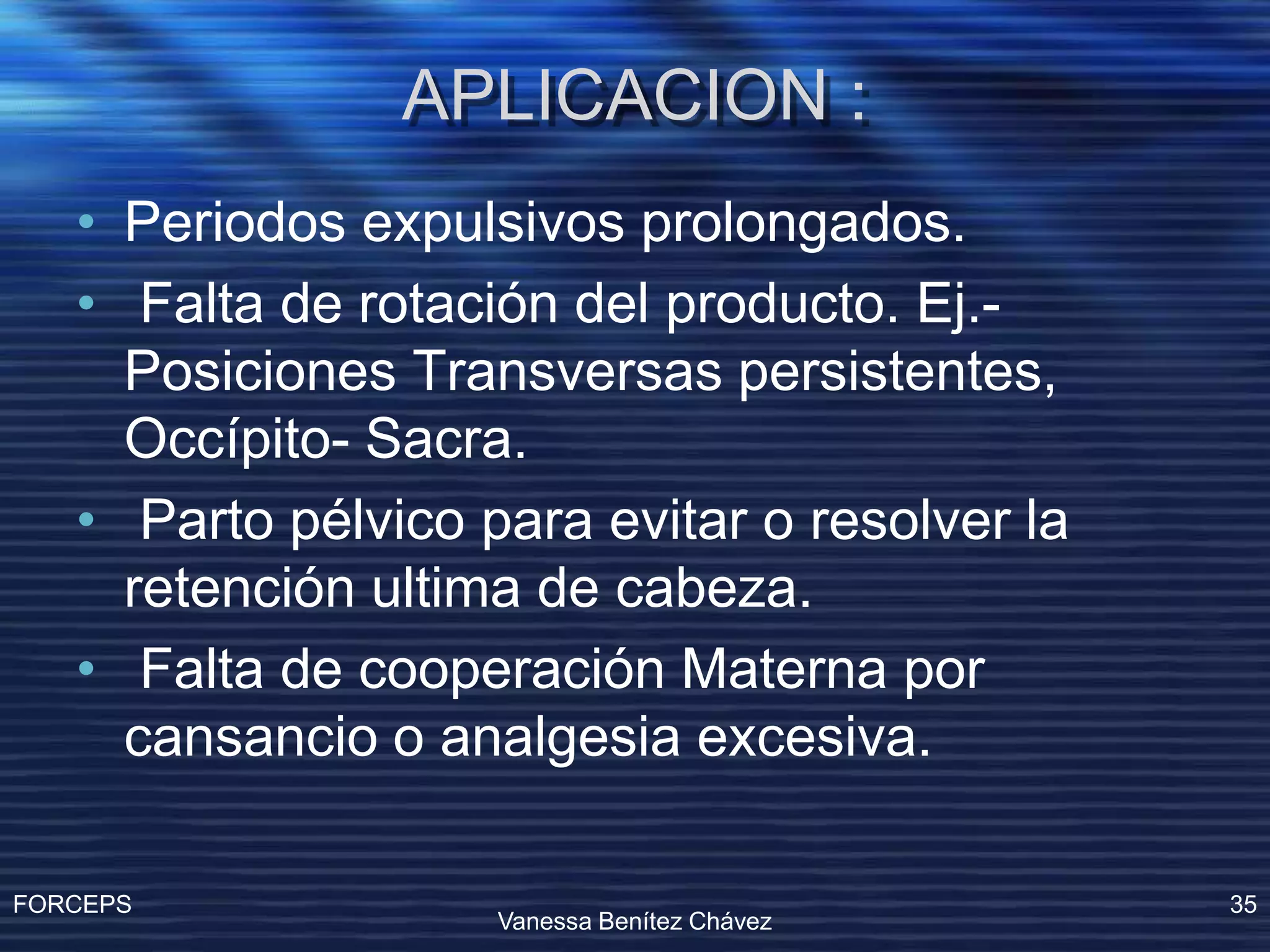 Operacion Con Forceps