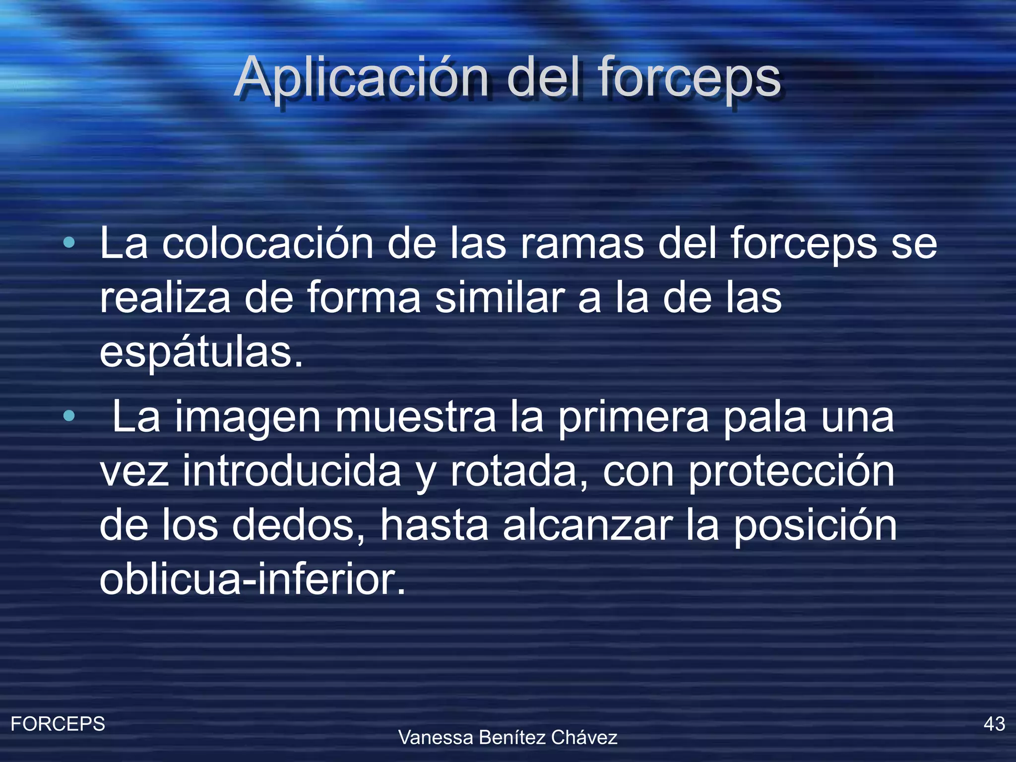 Operacion Con Forceps