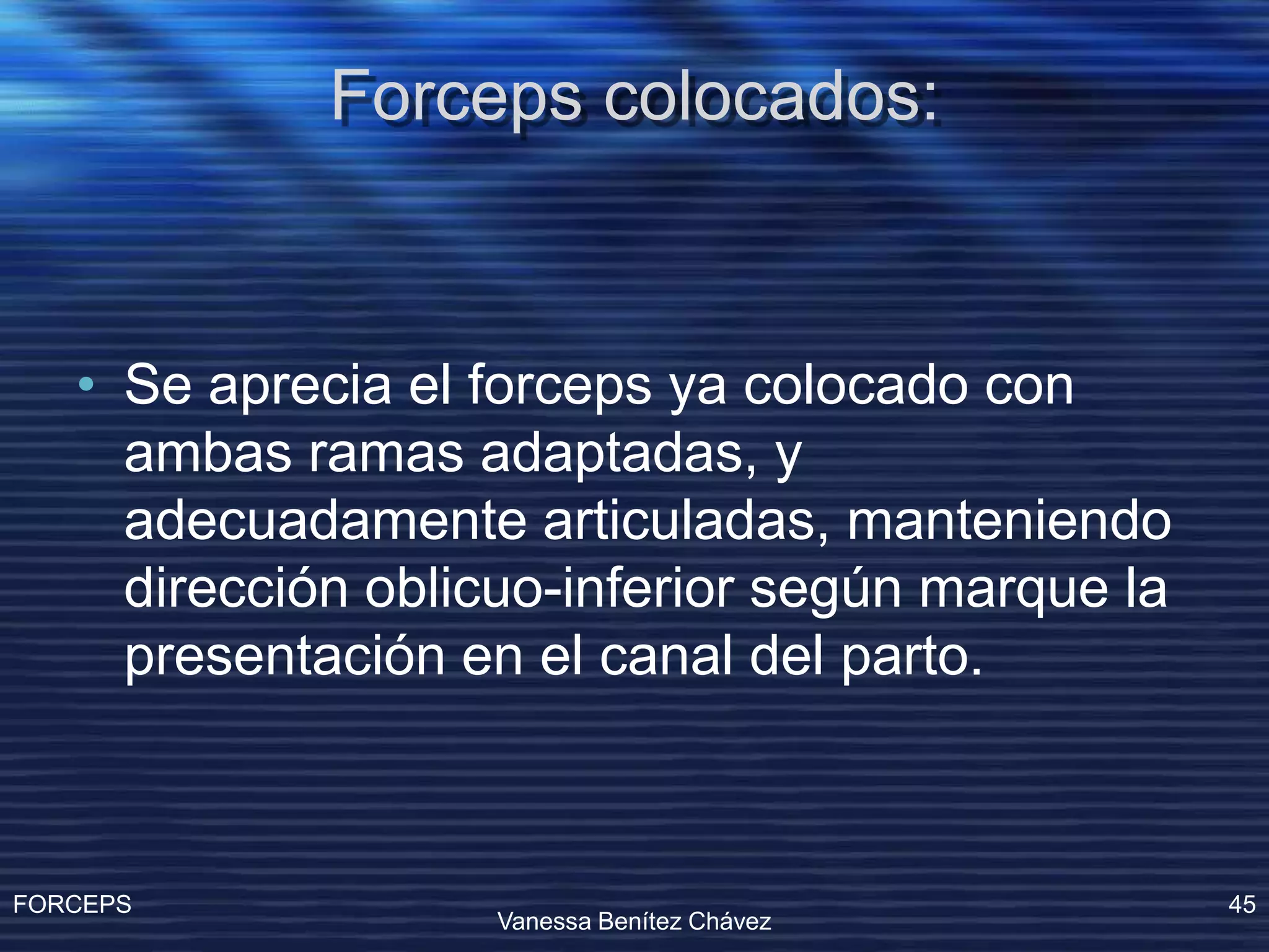 Operacion Con Forceps