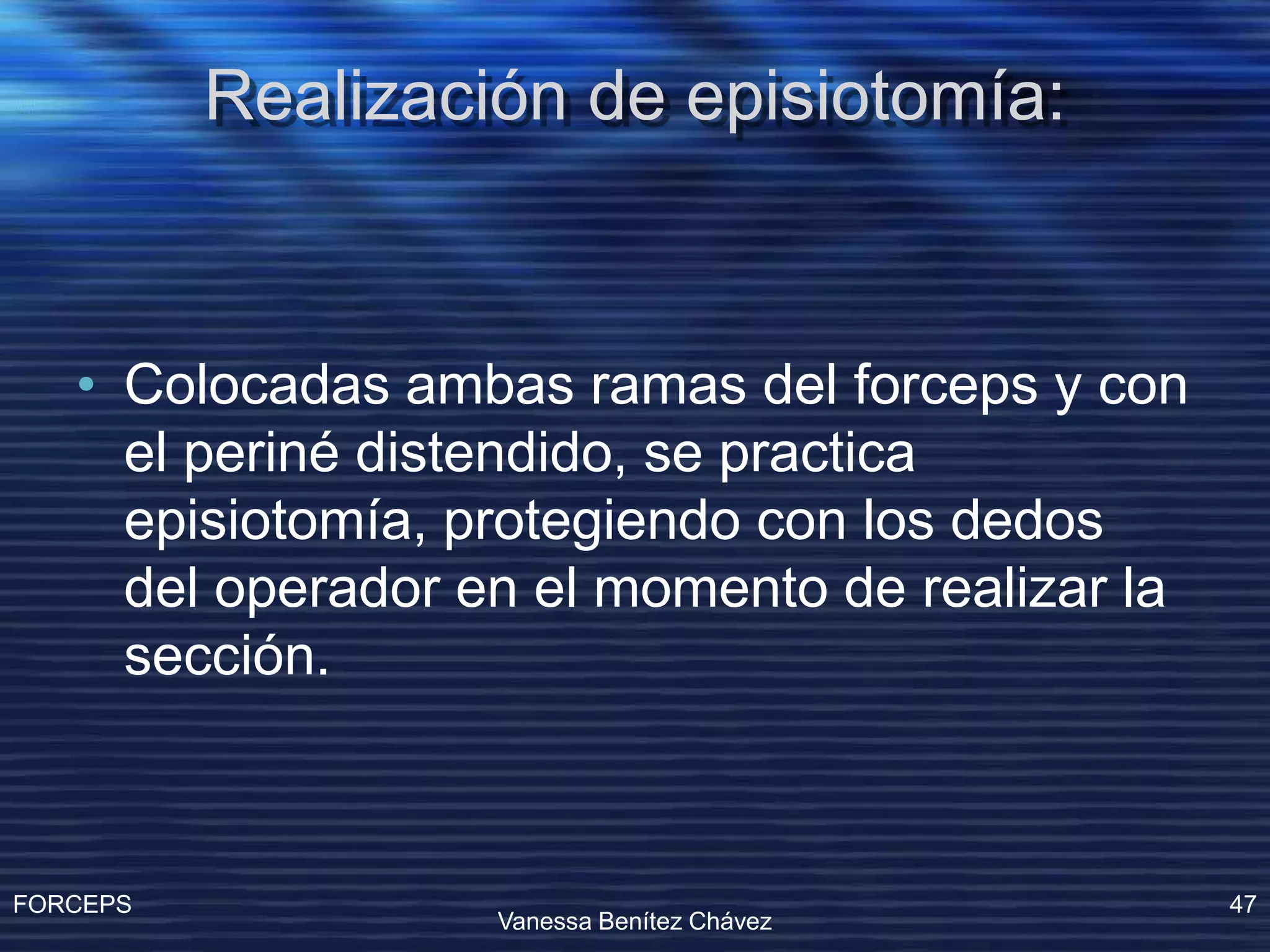 Operacion Con Forceps