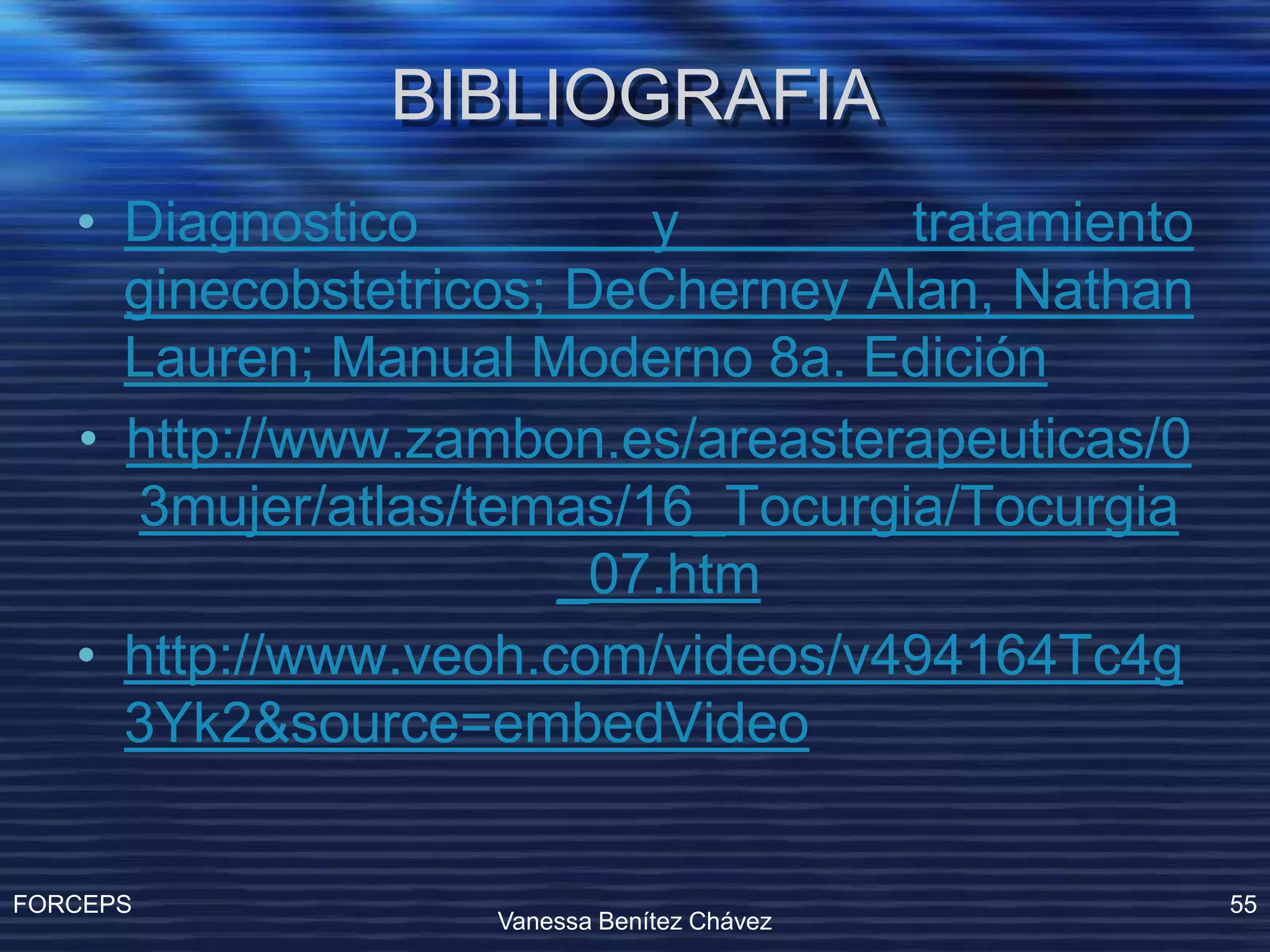 Operacion Con Forceps