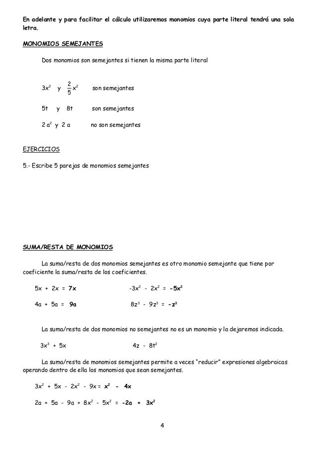 Operaciones conmonomios (1)