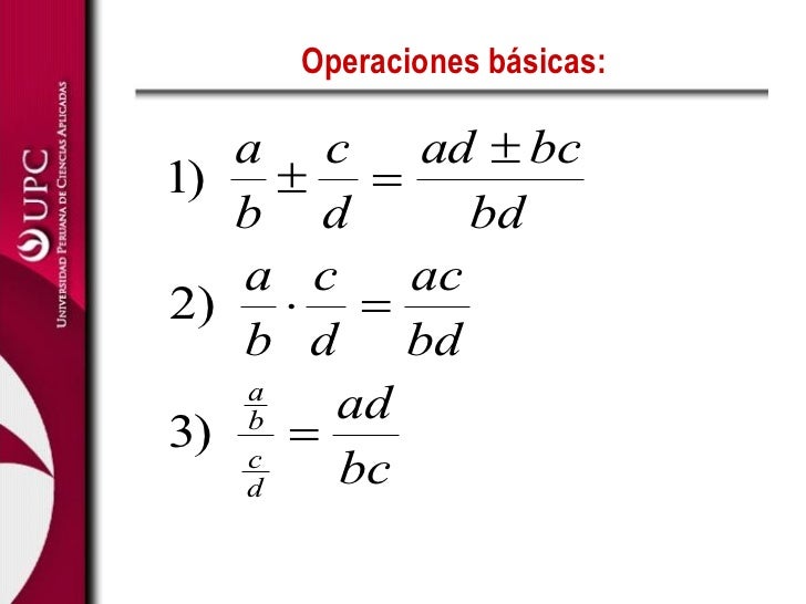Operaciones Con NúMeros Reales