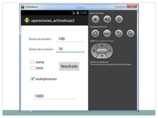 Operaciones aritmeticas utilizando_checkbox