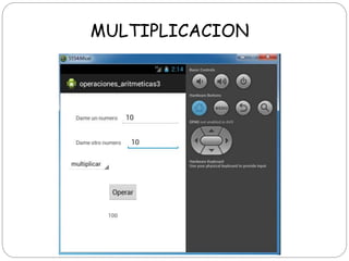 MULTIPLICACION
 