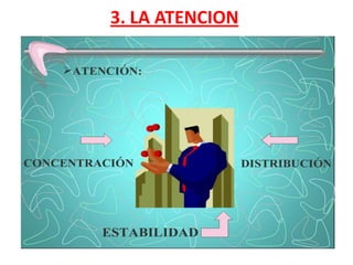 3. LA ATENCION
 