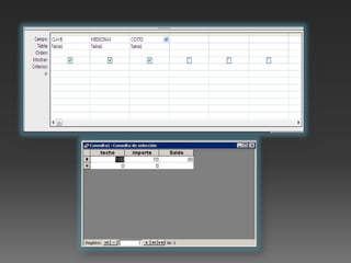 Operaciiones con consultas
