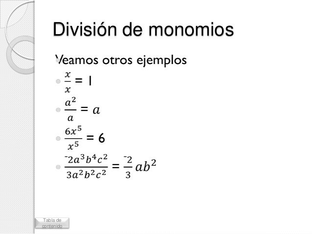 Operaciones con polinomios