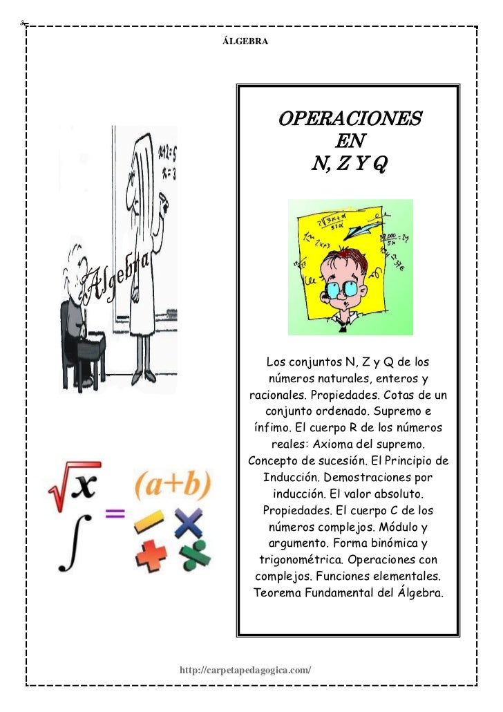 Operaciones En N Z Y Q