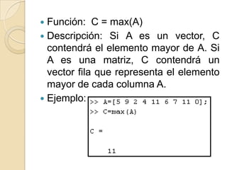 Operaciones matemáticas con arrays y aplicaciones | PPTX