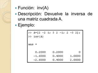 Operaciones matemáticas con arrays y aplicaciones | PPTX