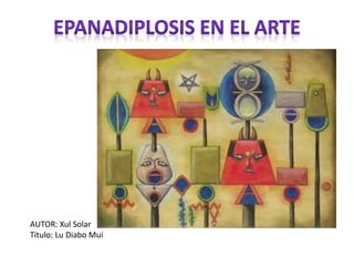 AUTOR: Xul Solar
Titulo: Lu Diabo Mui
 