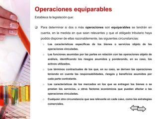Operaciones Vinculadas