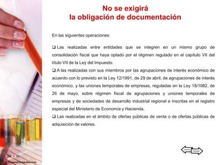 Operaciones Vinculadas