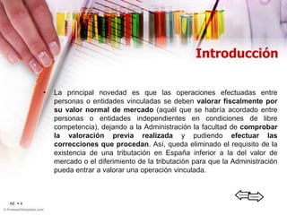 Operaciones Vinculadas