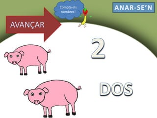 AVANÇAR
Compta els
nombres!
 