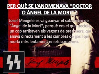 Operaci t4 i josef mengele