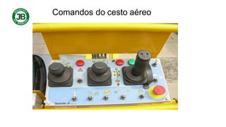 Comandos do cesto aéreo
 