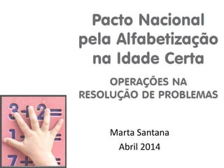 Marta Santana
Abril 2014
 
