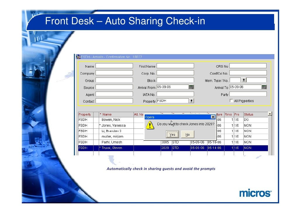 Opera Hotel V5 New Features Pms