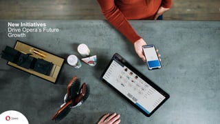 New Initiatives
Drive Opera’s Future
Growth
 