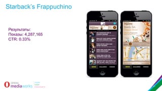 Starback’s Frappuchino

Результаты:
Показы: 4,287,165
CTR: 0.33%

21

 