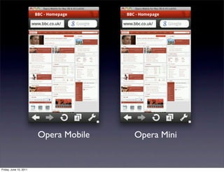 Opera Mobile   Opera Mini


Friday, June 10, 2011
 
