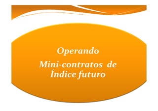 Operando Mini Contrato de Índice