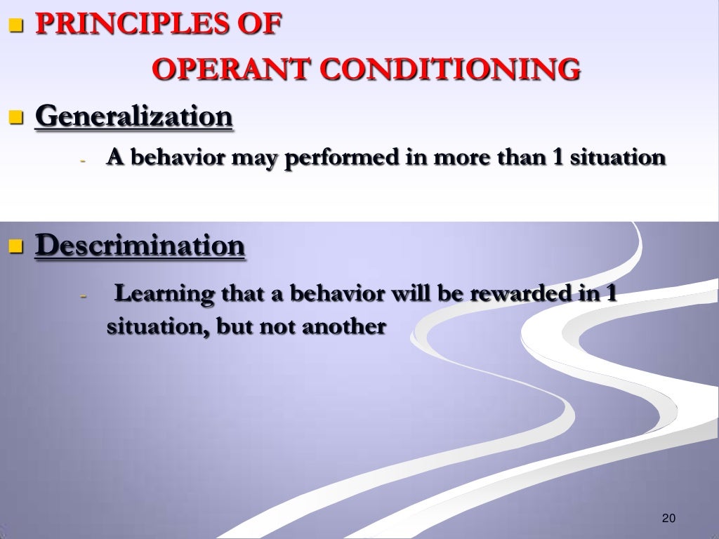 skinner operant conditioning theory skinner operant conditioning theory