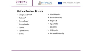 Operas Metrics Service 
