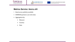Operas Metrics Service 