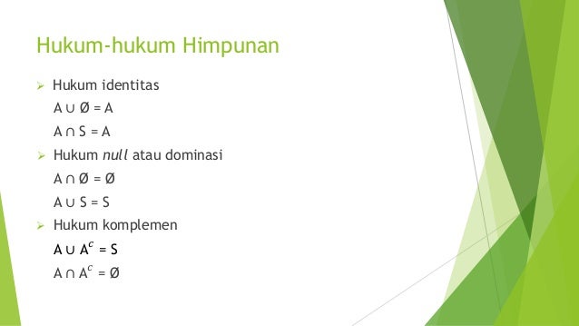 Operasi himpunan