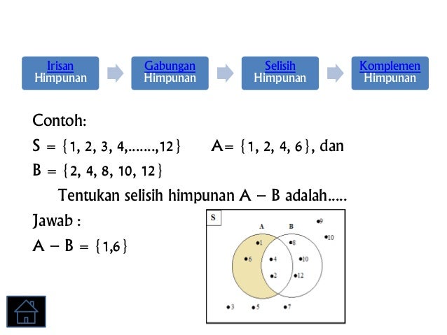 Operasi Himpunan