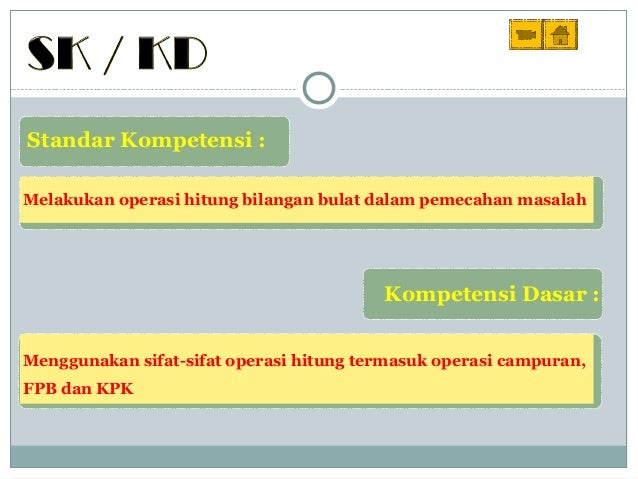 Operasi hitung bilangan bulat Operasi hitung bilangan bulat