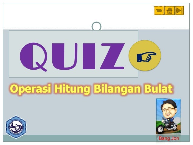  Operasi hitung bilangan bulat 