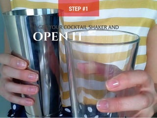 how to shake mocktail